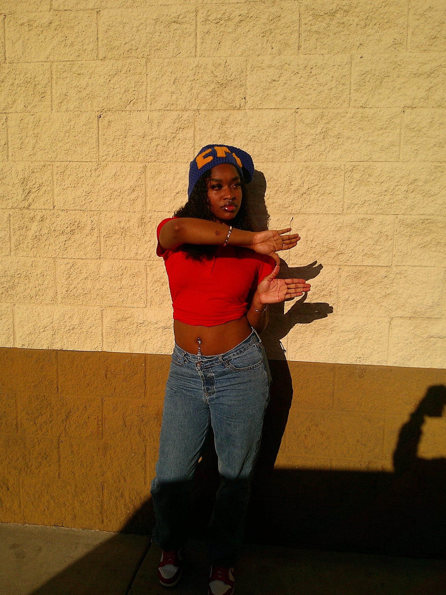 Sigma Gamma Rho Slouchie Beanie